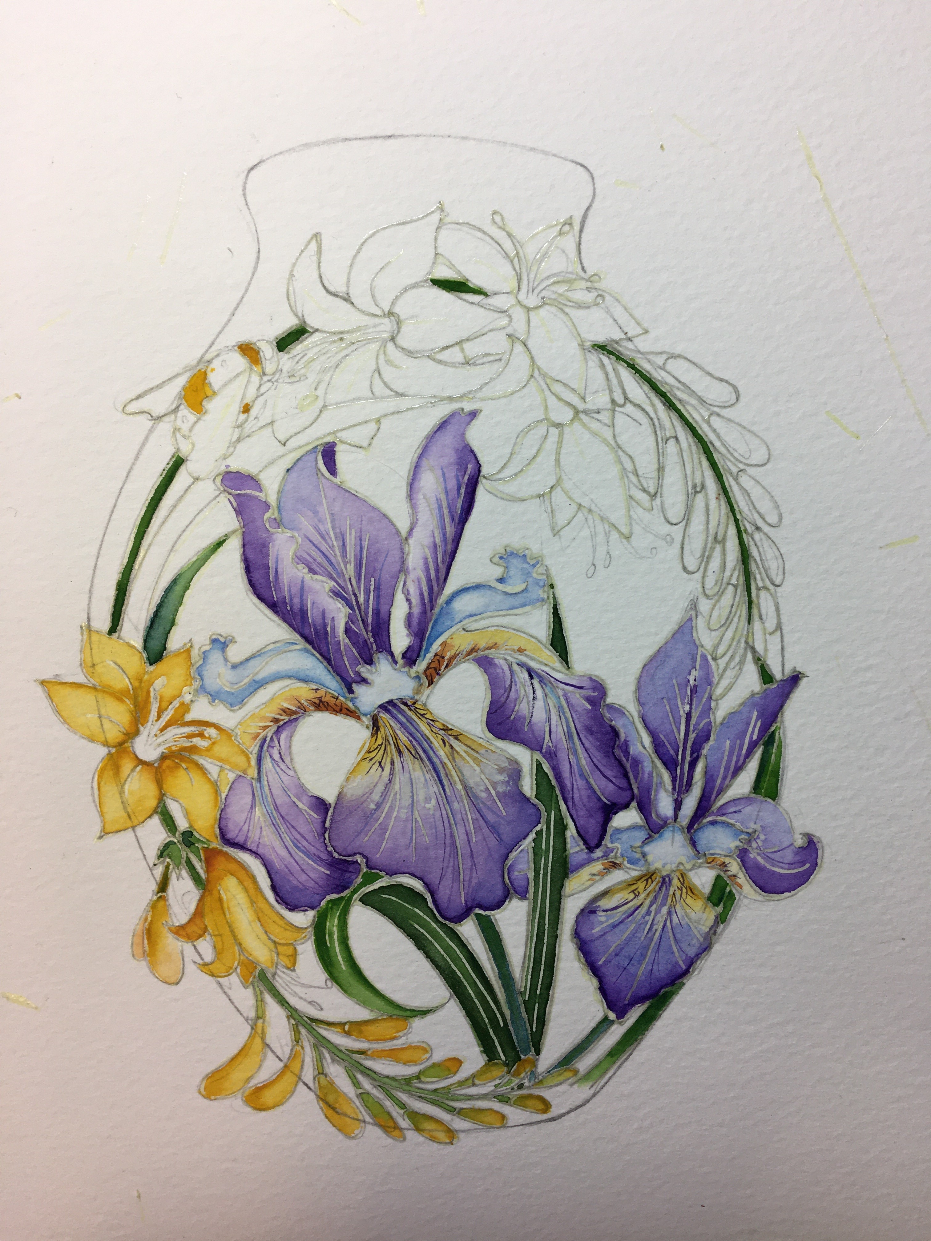 Iris and Bee by Rachel Bishop